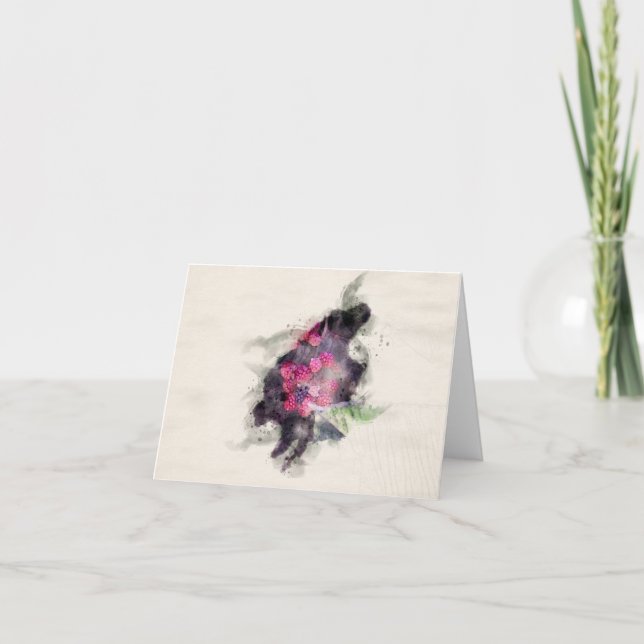 Hallonkort Kort (Framsida)