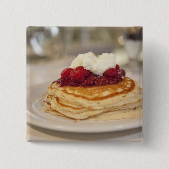 Hallonpannkakor Knapp (Framsida)