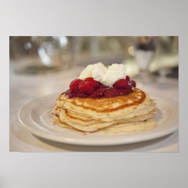 Hallonpannkakor Poster (Framsidan)