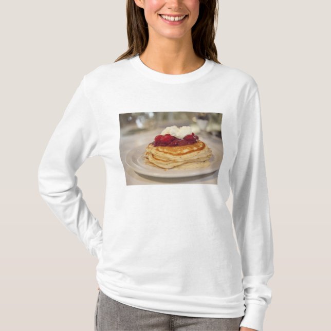 Hallonpannkakor Tee Shirt (Framsida)