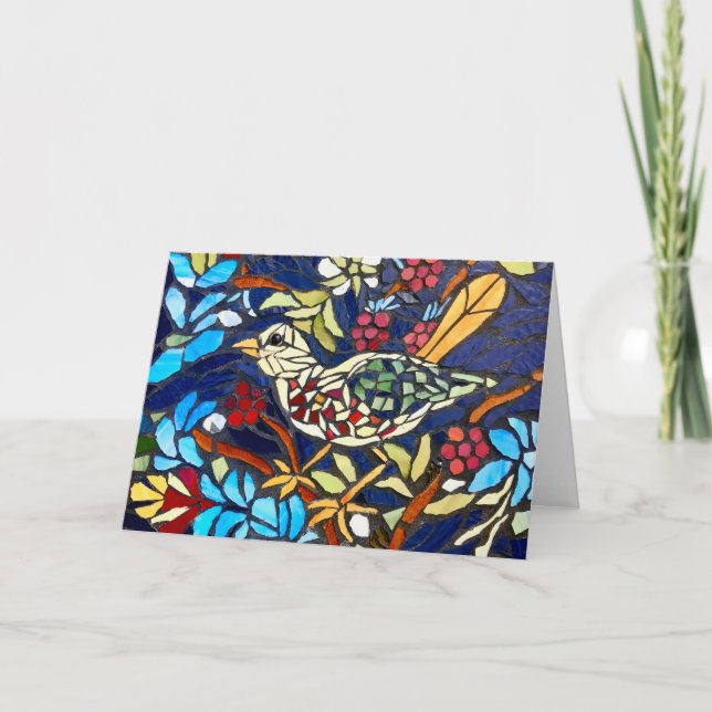 "Hallonröven" - Tack för kortet (Framsida)