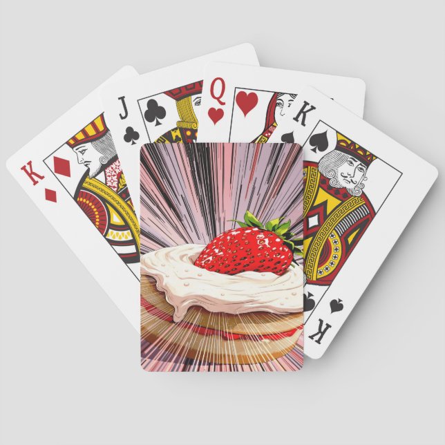 Hallonsmulpaj Nostalgi Casinokort (Baksidan)