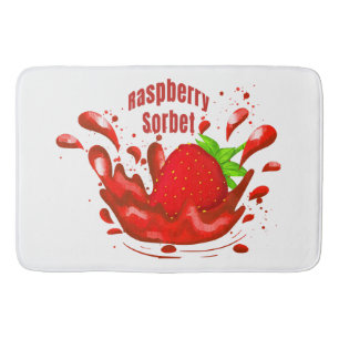 Hallonsorbet Badrumsmatta