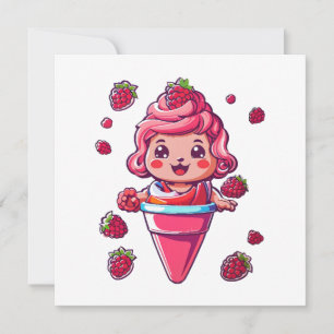 Hallonsorbet Kawaii