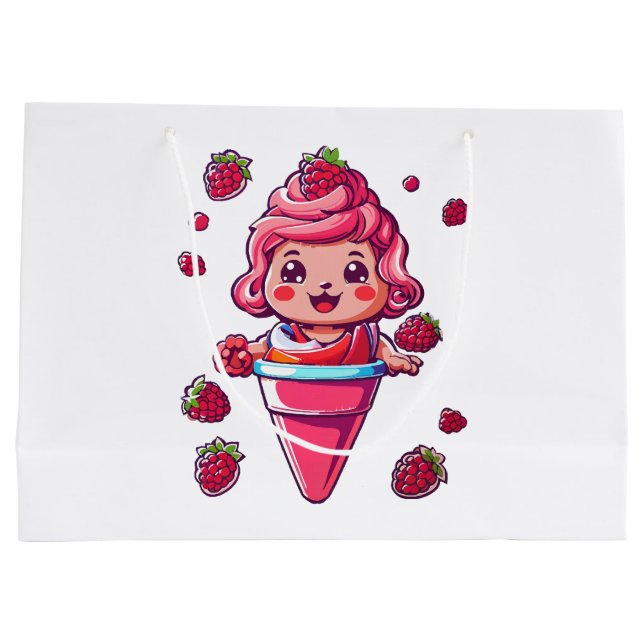 Hallonsorbet Kawaii (Baksidan)
