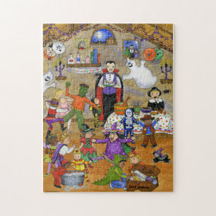 HalloSkräm Party Halloween Puzzle Pussel
