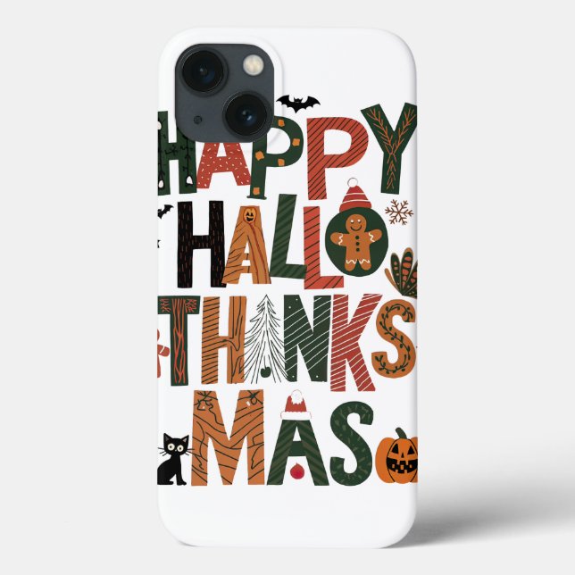 HalloTackMas Perfekt Helgdag Gift Roligt Festive (Baksida)