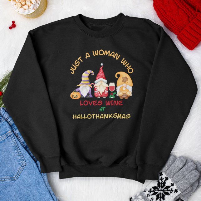 HalloTackMas Vin T Shirt (Skapare uppladdad)