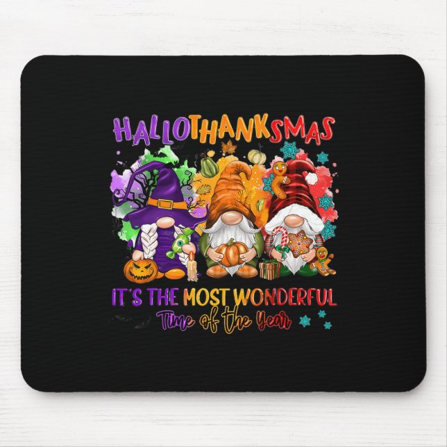 Hallothanksmas, det är den mest underbara tiden fö musmatta (Framsidan)