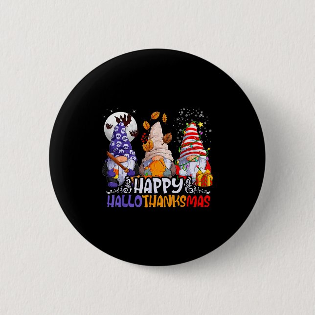 Hallothanksmas Gnomes Halloween Thanksgiving Chris Knapp (Framsida)