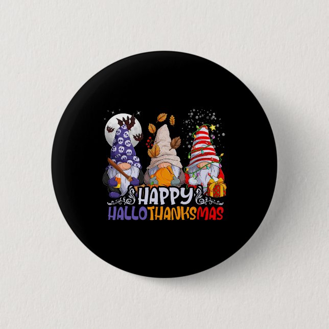 Hallothanksmas Gnomes Halloween Thanksgiving Chris Knapp (Framsida)