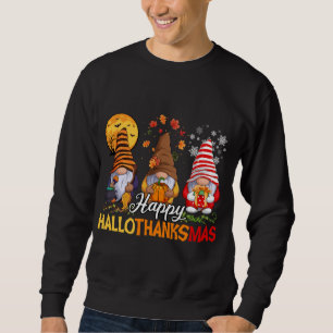 Hallothanksmas jul Fall Lång Ärmad Tröja
