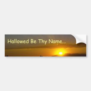 Hallow Be Thera Namn Bildekal