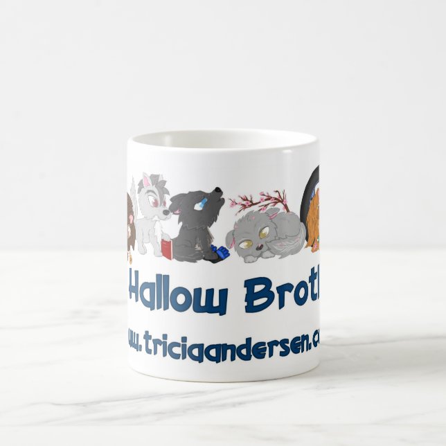 Hallow den broderChibis muggen Kaffemugg (Center)