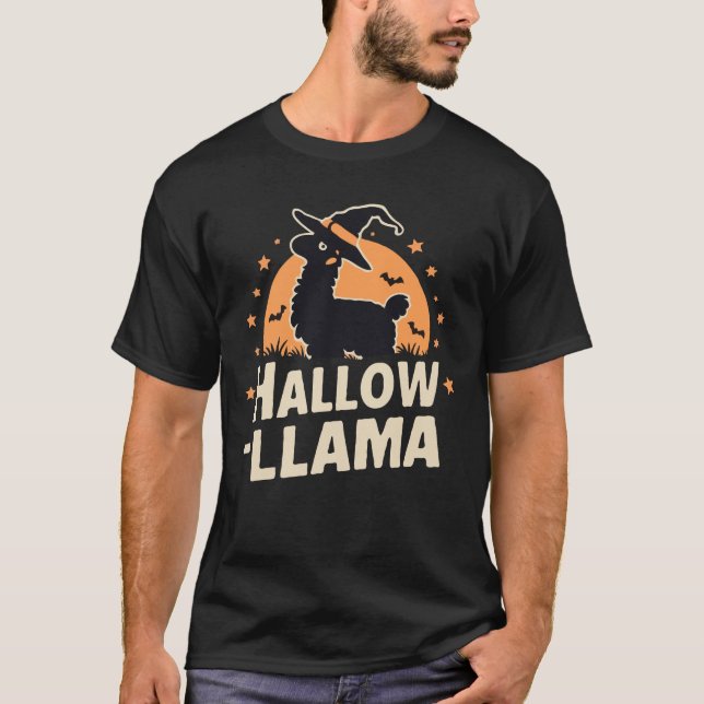 Hallow-Llama T Shirt (Framsida)