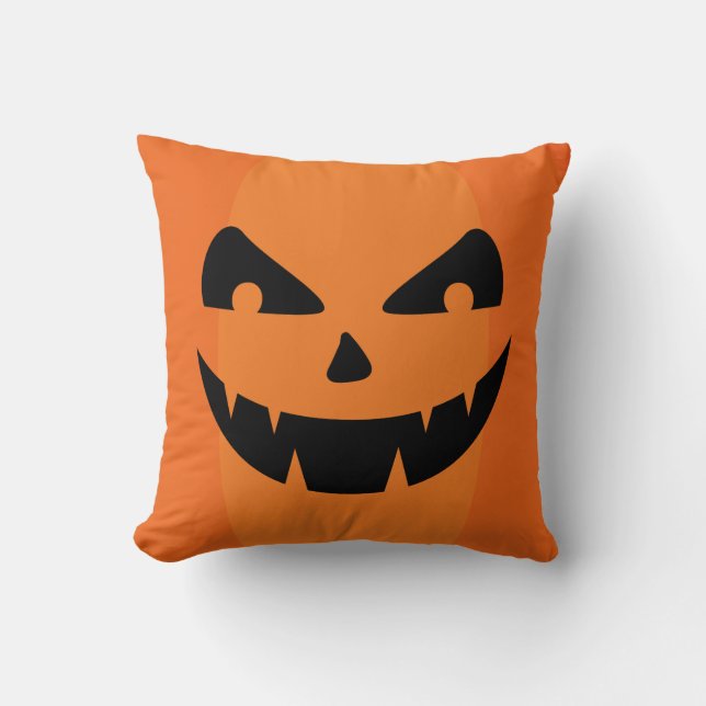 Hallow Pillows Pumpkin Design Kudde (Framsida)