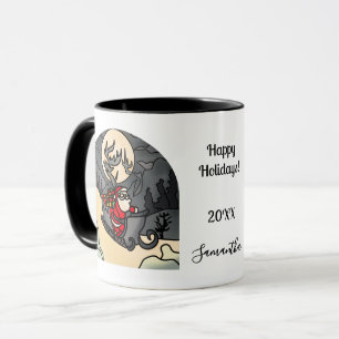 Hallow Rustic Helgdag Claus Mugg