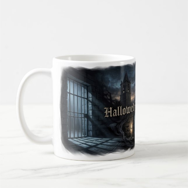 Hallowed Be Thy Name Gotisk Figurskedja Mugg (Vänster)