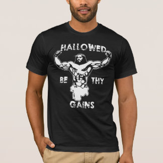 Hallowed var Thy affärsvinster T-shirt