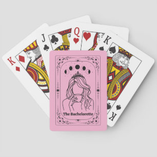 Hallowedding Tarot Brud Brudtärna Bröllop Party Casinokort