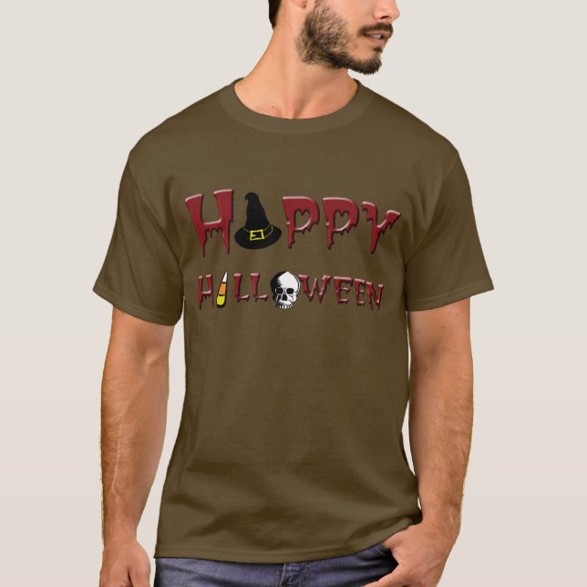 halloweeeeen t shirt (Framsida)