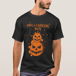 Halloween 1978 Holiday Spooky Myers Pumpkin T Shirt