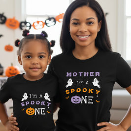 Halloween 1:a födelsedag en Ghost Mor T Shirt