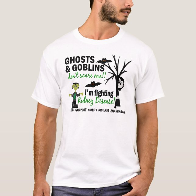 Halloween 1 njuresjukdomkrigare tee shirt (Framsida)