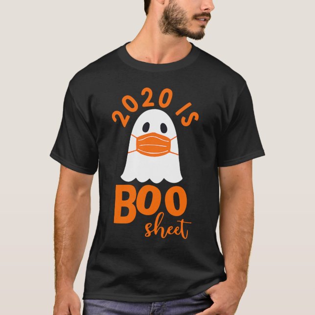 Halloween 2020 är Boo Lakan T Shirt (Framsida)