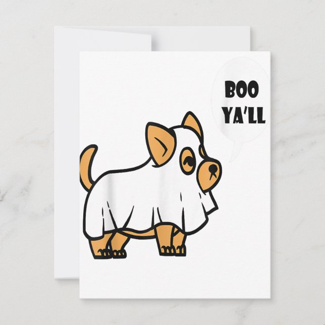 Halloween 2020 Costume - Corgi Hund Meme Funny Pup Inbjudningar (Framsida)