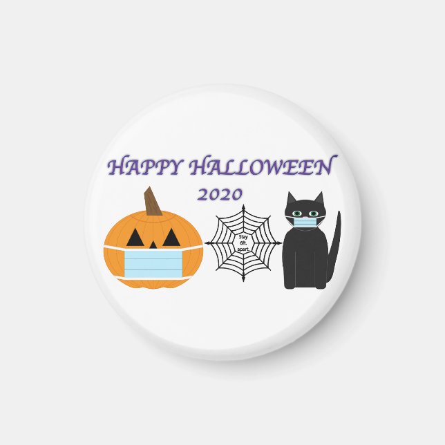 Halloween 2020 magnet (Framsidan)