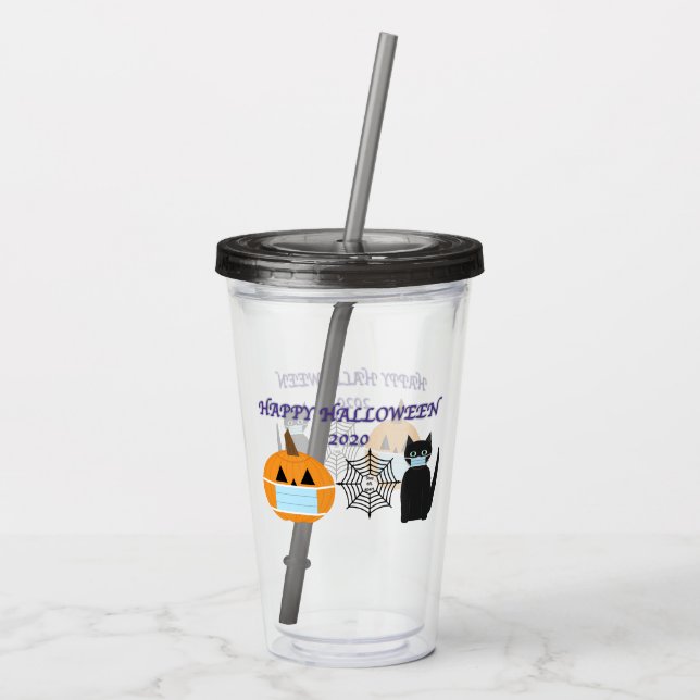 Halloween 2020 take away mugg (Baksida)