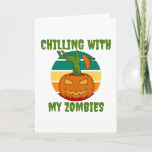 Halloween 2021-kylning med min Zombies Kort