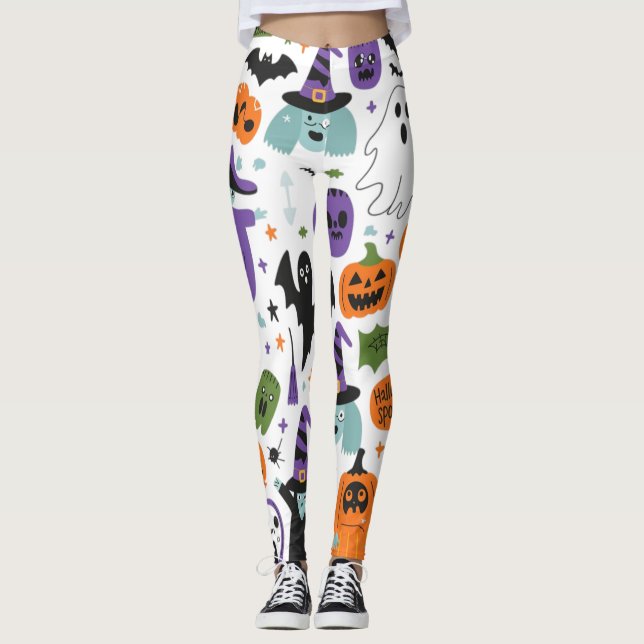 Halloween 2024 leggings (Framsida)
