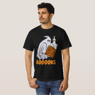 Halloween 2024: T shirt a spöke i bok
