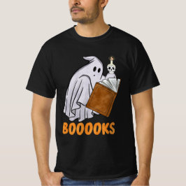 Halloween 2024: T shirt a spöke i bok