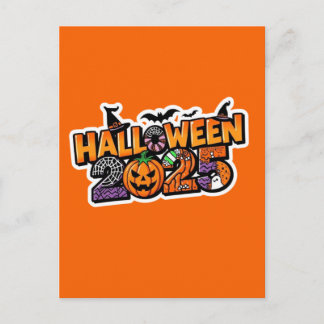 Halloween 2025 Magi – Festiv Pumpa Vykort