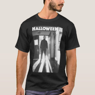 Halloween 2 Michael Myers Faded Poster Långärmad T Shirt