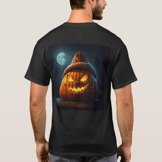 Halloween 2s #13 Black T Shirt (Baksida)