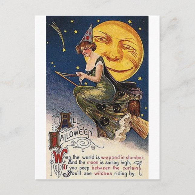 HALLOWEEN-34 VYKORT (Framsida)