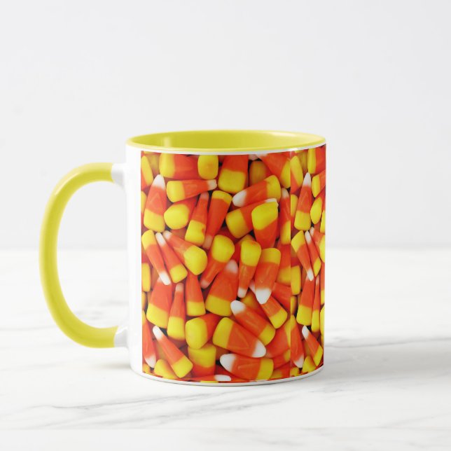 HALLOWEEN 3 D CANCY CORN   MUGG (Vänster)