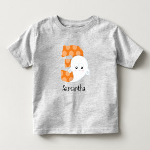 Halloween 3 Tredje 3:e Födelsedag Ålder T Shirt