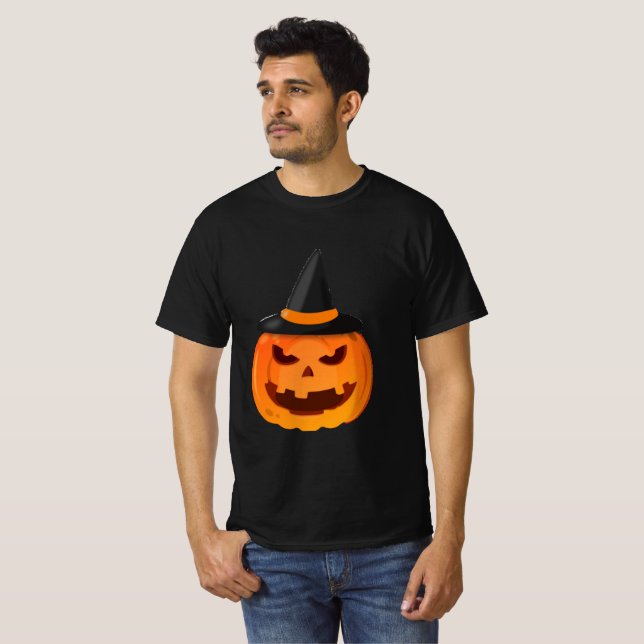Halloween 3D Gift T Shirt (Hel framsida)