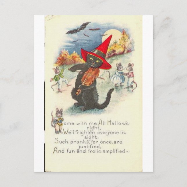 HALLOWEEN-42 VYKORT (Framsida)