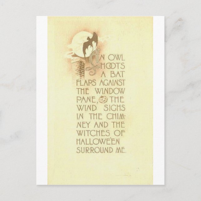 HALLOWEEN-43 VYKORT (Framsida)