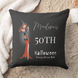Halloween 50:e Födelsedagsfesten Kudde