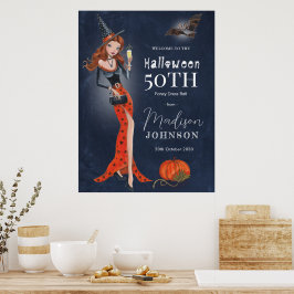 Halloween 50:e Födelsedagsfesten Poster