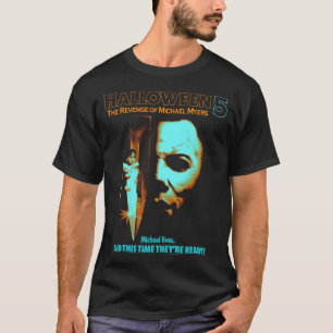 Halloween 5 Michael Myers 2 Tone-regementet T Shirt