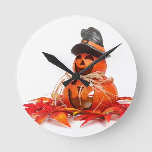 Halloween 5 rund klocka (Framsida)