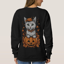 Halloween 6 kattunge, jack-o-lantern, gåva, kattun t shirt